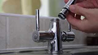 How to Repair Washer in Leaking Mixer tap from Base by Removing Neck  Fix Leaking Water faucet [upl. by Odnomra]