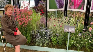 Summer Flowering Perennials at Hampton Court Flower Show [upl. by Joshia]