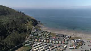 Drone footage Clarach Bay Holiday Village [upl. by Erwin]