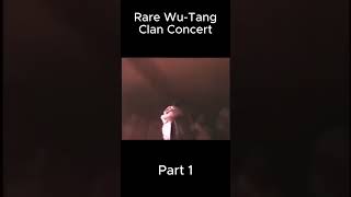 WuTang Clan Live  Rare Concert Part 1 [upl. by Reese715]