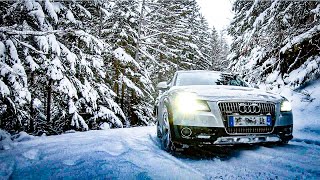 SNOW DRIFT ► AUDI A4 ALLROAD QUATTRO [upl. by Naujtna]