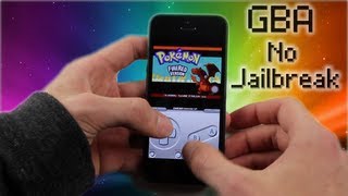 Gameboy Advance Emulator On Non Jailbroken iPhone [upl. by Zuckerman]