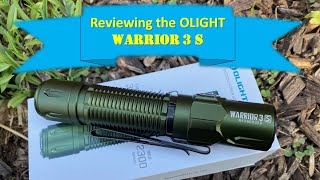 Best Tactical Flashlight  Olight Warrior 3S [upl. by Nyleahs525]