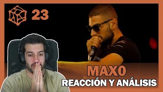 MAXO  Elim  SOLO  GBB23  Reaccion y Analisis [upl. by Egroeg952]