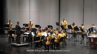 Middle School North Winter Band Concert [upl. by Errecart]