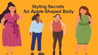 How to style an apple  shaped body [upl. by Enitnemelc75]