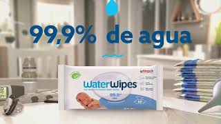 Toallitas húmedas WaterWipes para bebé [upl. by Nalaf]