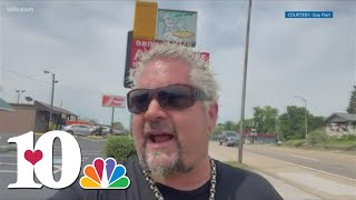 Guy Fieri stops by a Knoxville gem [upl. by Eekaz49]