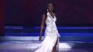 Angola  Miss Universe 2008 Presentation  Evening Gown [upl. by Argela]