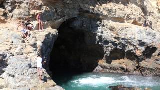 Inspiration Point Cliff Jumping Abalone Cove Palos Verdes [upl. by Robbi142]