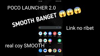 poco launcher 20 apk download free  SMOOTH  😱 [upl. by Rurik]