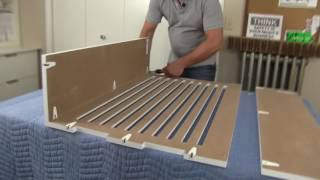 How to assemble Fichman Furniture Radiator Covers [upl. by Ecidnak105]