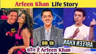 Arfeen Khan Biography Career Family  Arfeen Khan Kon hai  Bigg Boss 18 Promo  Arfeen Khan [upl. by Neillij]