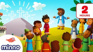 29 FUN Bible Stories amp Christian Cartoons for Kids  Sunday Church for Kids [upl. by Curt]