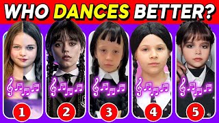 Who Dances Better Wednesday Dance Edition 🖤💃 Salish Matter Diana Like Nastya Skibidi [upl. by Nugesulo]