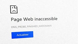 La solution pour DNS PROBE FINISHED NXDOMAIN  EasyTutoriel [upl. by Ybsorc82]