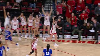 Highlights  Nebraska WBB vs Kansas [upl. by Hedley616]