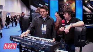 Kurzweil PC3 LE6  NAMM 2010 [upl. by Larentia873]