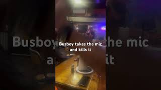 Busboy takes the mic and kills it on Crazy Little Thing Called Love queen [upl. by Lenad]