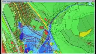 Dam break analysis in InfoWorks ICM [upl. by Koller]