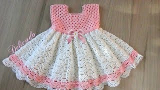 ✨ Delicado Vestido Tejido en Crochet por Mi Rincón del Tejido [upl. by Cinom]