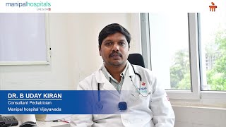 Manipal Hospital Vijayawada  Abdominal Pain in Children  Dr B Uday Kiran [upl. by Nirel583]