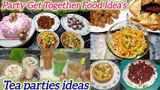 Party Get Together Food Ideas  Tea Parties Ideas  Kitty parties Food Ideas  parties snacks 😋 [upl. by Schaaff]