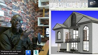 Visuel 3D sur Revit architecture [upl. by Kealey]