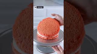 Cake Cream Decoration trending cake food [upl. by Grose314]