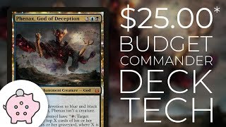 Phenax God of Deception  EDH Budget Deck Tech 25  Mill  Magic the Gathering  Commander [upl. by Black482]