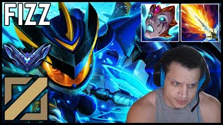 🔱 Tyler1 THIS IS JUST TOO EASY  Fizz Mid Full Gameplay  Season 14 ᴴᴰ [upl. by Amalbergas]