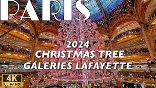 🇫🇷PARIS 4K quotRECOMMENDED CHRISTMAS PLACE IN PARIS 2quot 4K60HDR 13NOVEMBER2024 [upl. by Kelam]