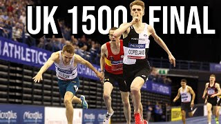 Racing the UK INDOOR 1500m FINAL World Indoor Championships Trial [upl. by Irot]