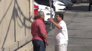 Guillermo Rodriguez and Yehya Mohamed arriving to Jimmy Kimmel Live [upl. by Danieu]