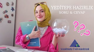 Yeditepe Üniversitesi Hazırlık Soru amp Cevap  merak ettikleriniz 🤍📚 [upl. by Jehial689]