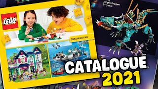 New LEGO Catalogue 2021 More LEGO 2021 sets Ninjago Star Wars Minecraft Creator Technic City [upl. by Nonohcle858]