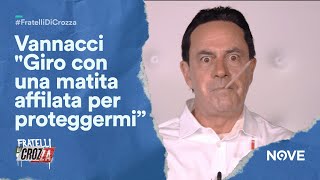 Crozza Vannacci quotGiro sempre con una matita affilata per proteggermi dalle Minoranzequot  FDC [upl. by Georgiana]