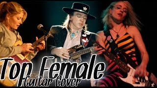 Stevie Ray Vaughan  Scuttle Buttin TOP Female Guitar Cover [upl. by Ebaj]