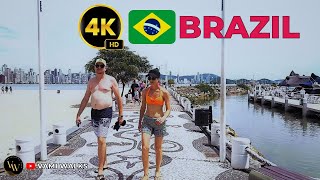 Balneario Camboriu 🇧🇷 Brazil Walking Tour 4K Dubai of Brazil [upl. by Schecter]