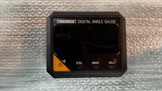 ToughBuilt Digital Angle Gauge [upl. by Vivyanne972]