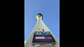 Las Vegas Stratosphere Attractions Strat Stratosphere lasvegas SkyJump Xscream Bigshot [upl. by Olympie]