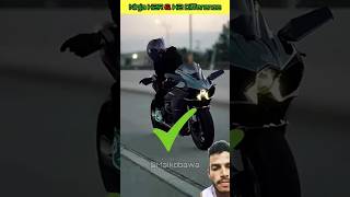 🥵 Ninja h2 vs h2r difference 🤬  bikerreaction ninjah2rlover ninja h2bike ninjah2rbike yt [upl. by Arianna714]