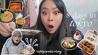 must try places JAPAN food diaries 🍙 🍜 🍣 8 days in tokyo [upl. by Nitsoj353]