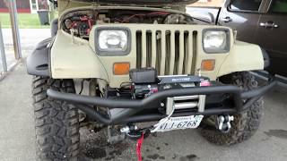 How to flush a heater core Jeep YJ [upl. by Chobot]