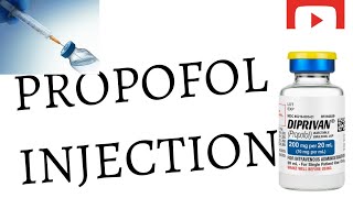 Propofol An anesthetic agent [upl. by Lashonde32]