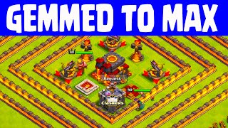 Clash of Clans UPDATE ♦ GEMMED TO MAX ♦ CoC ♦ [upl. by Oiziruam]