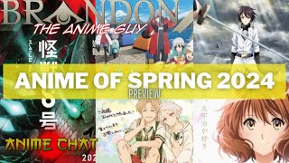 Spring Anime 2024 Preview [upl. by Assirehc]