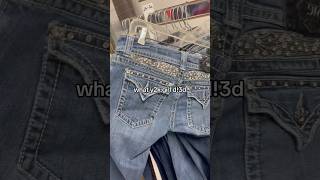 i fear we lost another baddie… missme y2k mcbling fashion thrift truereligion thrifted [upl. by Bee]