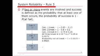 OM Calculation Reliability [upl. by Eltsirc]