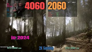 RTX 4060 vs 2060 1440p Gaming 2024 [upl. by Enialb]